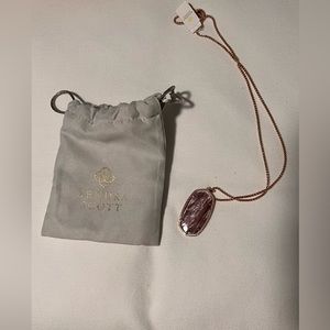 * BRAND NEW* Rose gold and purple necklace